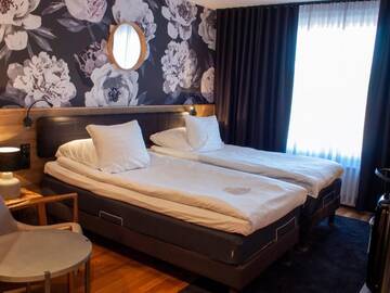 Фото номера Двухместный номер с 2 отдельными кроватями Отель Original Sokos Hotel Vaakuna Kouvola г. Коувола 8