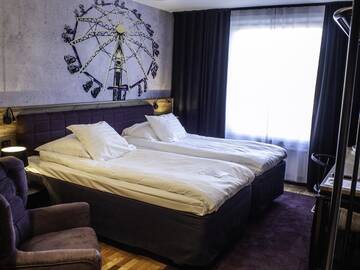 Фото номера Двухместный номер с 2 отдельными кроватями Отель Original Sokos Hotel Vaakuna Kouvola г. Коувола 3