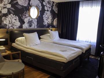 Фото номера Двухместный номер с 2 отдельными кроватями Отель Original Sokos Hotel Vaakuna Kouvola г. Коувола 5